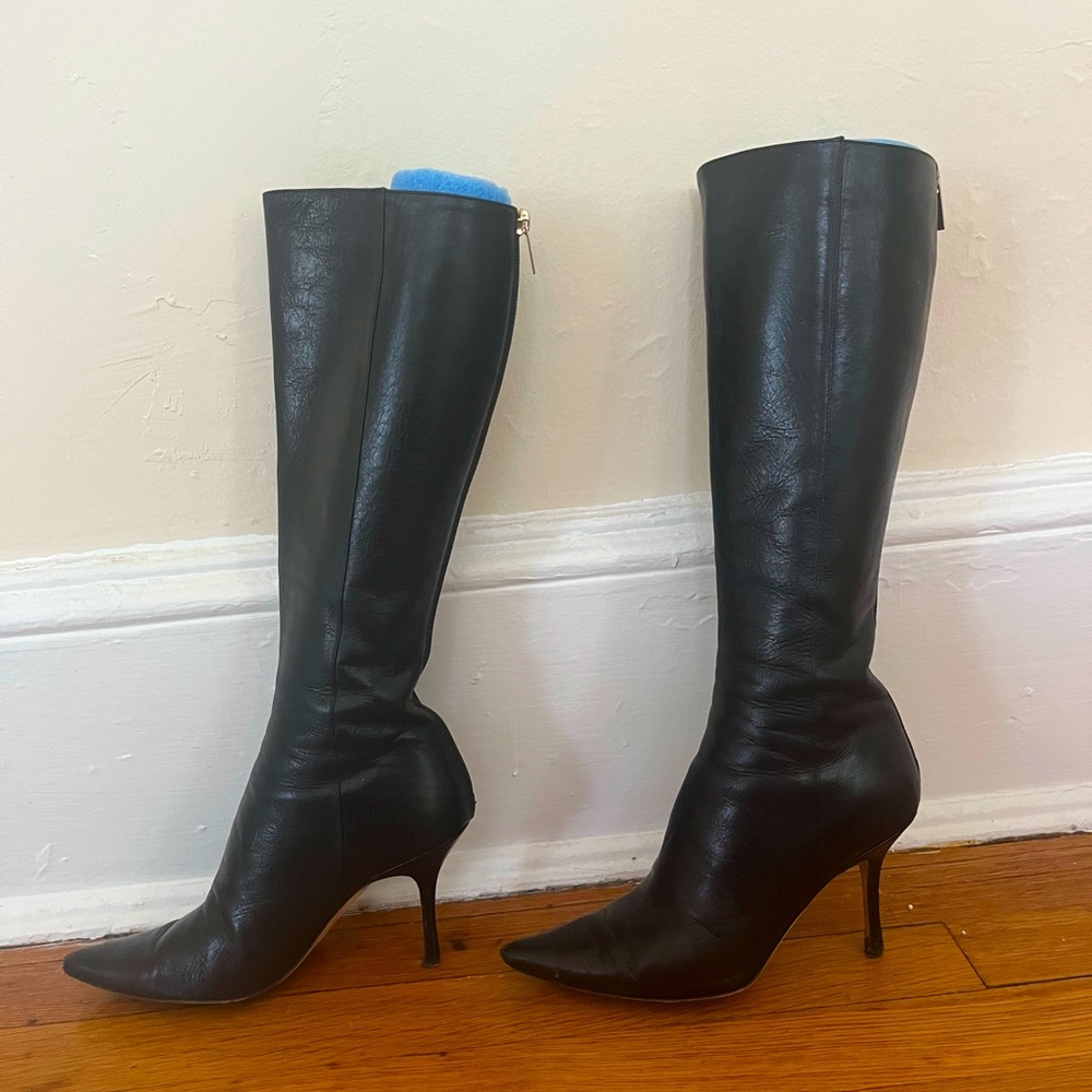 Black Knee High Jimmy Choo Boots